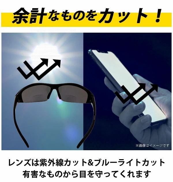 偏光サングラス 老眼鏡入 冒険王 ボウケンオウ 通販 サングラス 偏光 シニアグラス 老眼鏡入サングラス ゼロステージ バイフォーカル 偏光グラス ブルーライトカット UVカット 紫外線対策 スモーク