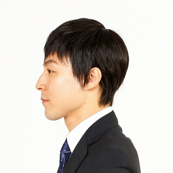 【メンズウィッグ】[3463]カームショート （スタンダードブラック）　[男性用 おしゃれ 変装 仮装 ウィッグ かつら]【506383】