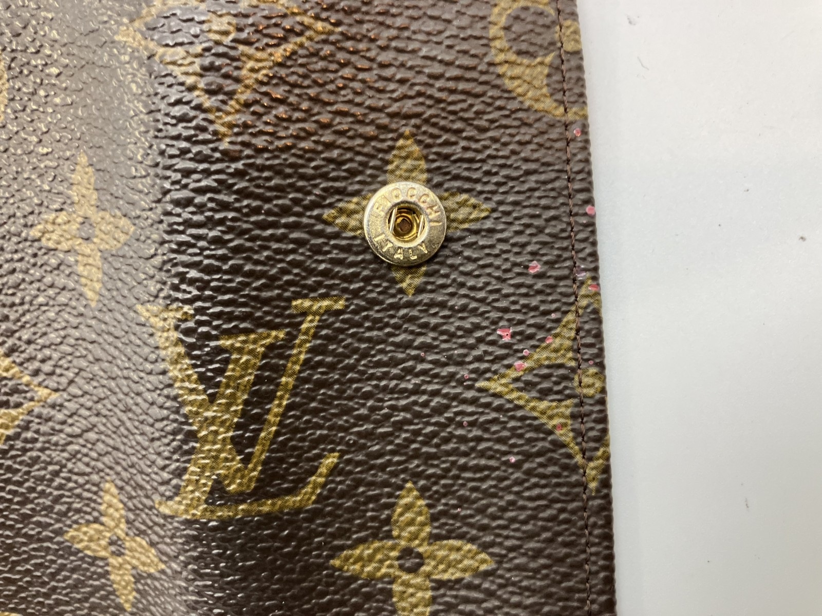 モノグラム　４連ロングキーケース　11×5ｃｍ（ 4.33×1.97 inch）　ブラウン
