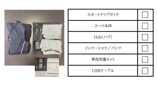 【全身同時に鍛える】e-skin EMStyle(サイズ3 インナー2) EMSスーツ 丸洗い可能 筋トレ ジム ランニング 訳あり品 【全身同時に鍛える】e-skin EMStyle(サイズ3 インナー2) EMSスーツ 丸洗い可能 筋トレ ジム ランニング 訳あり品