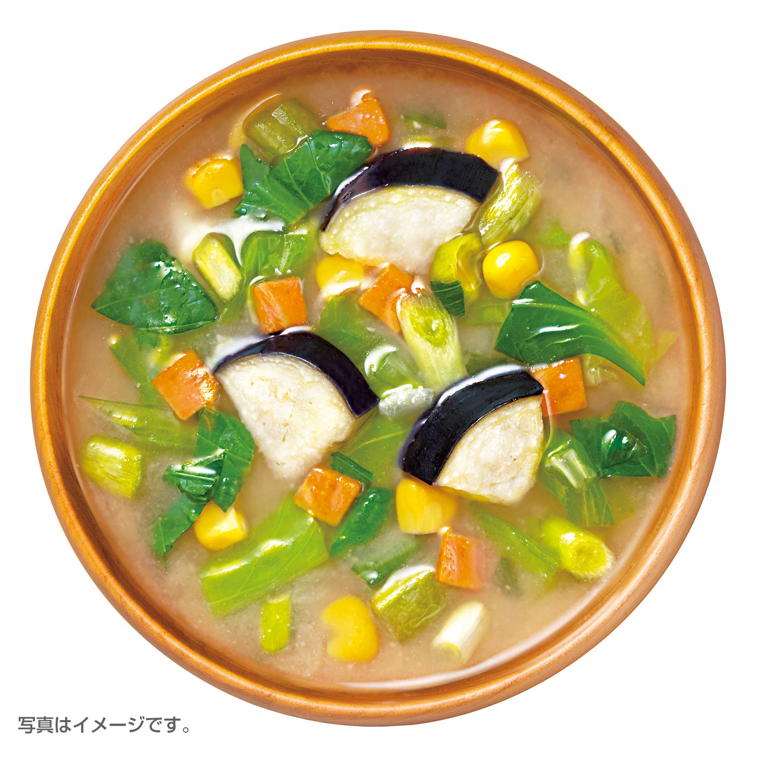 ひかり味噌 VEGE MISO SOUP 野菜と海藻を食べるおみそ汁 6食 ×12袋