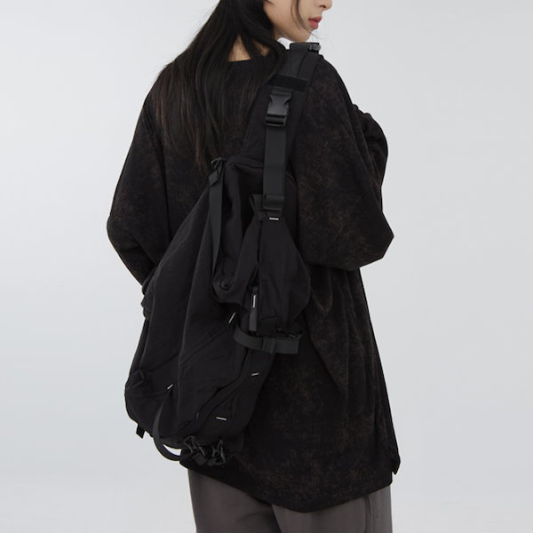 Raucohouse】Nylon Buckle Messenger Bag (Raucohouse/ショルダーバッグ) 82189852【BUYMA】