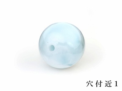 「1点もの 現品」 1粒売り ラリマー 8mm パワーストーン バラ売り 天然石 パワーストーン ばら売り ビーズ 穴あき 1玉売り アクセサリー パーツ ハンドメイド アクセサリーパー z474-s