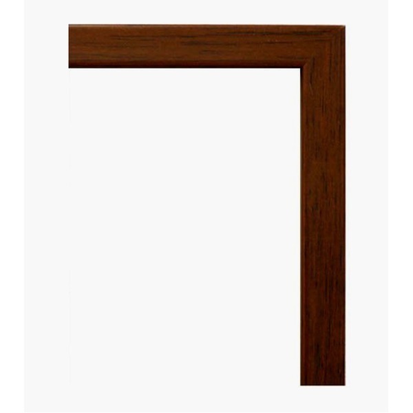 水彩額縁/フレーム [F10号/ブラウン] 壁掛けひも/アクリル/マット付き 化粧箱入り 5767