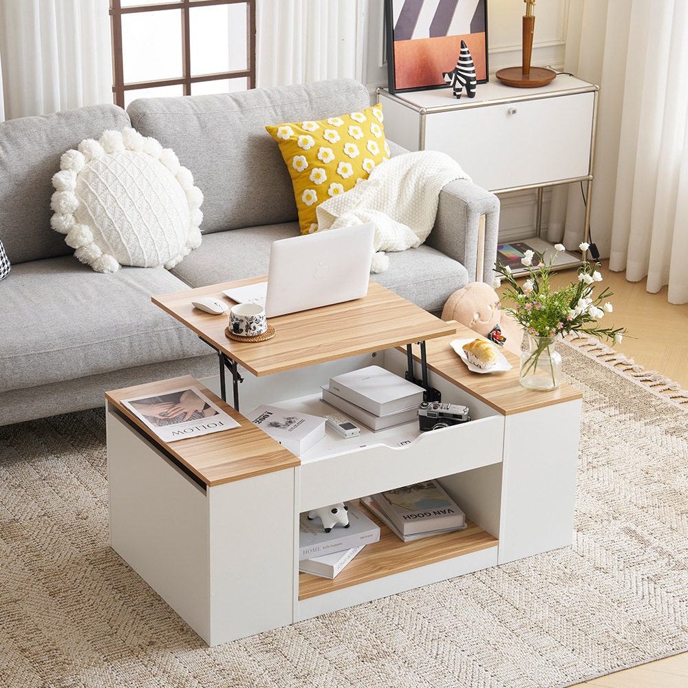 国内発送&品質保証】【新作登場】センターテーブル 昇降テーブル 大