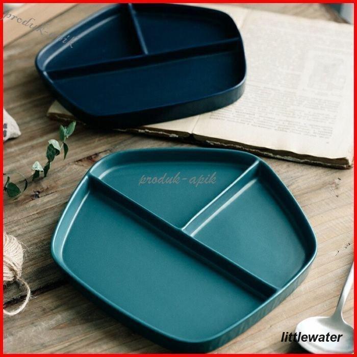 食器 キッチン雑貨 カト お皿 プレート ギフト プ 仕切り付き 縁あり ランチプレート 朝食プレート 北欧調女子会 可愛い クラ/[20]