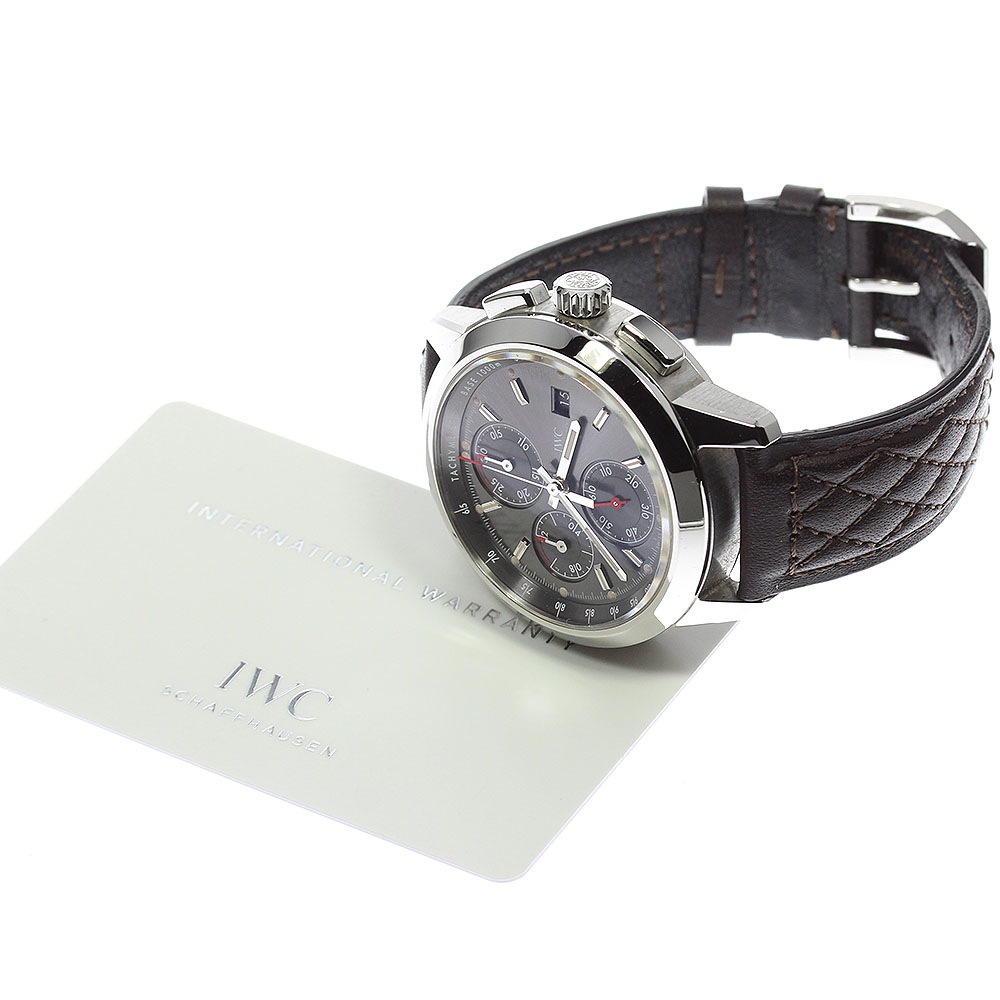 IWC SCHAFFHAUSEN IW380702 インヂュニア ルドルフカラツィオラ 750本限定 クロノグラフ 自動巻き メンズ 保証書付き_821647【中古】