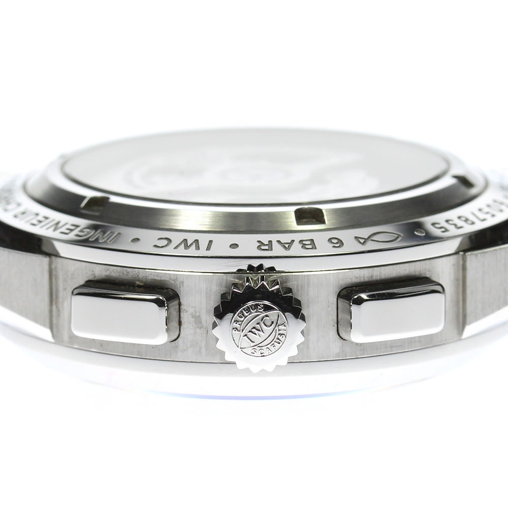 IWC SCHAFFHAUSEN IW380702 インヂュニア ルドルフカラツィオラ 750本限定 クロノグラフ 自動巻き メンズ 保証書付き_821647【中古】