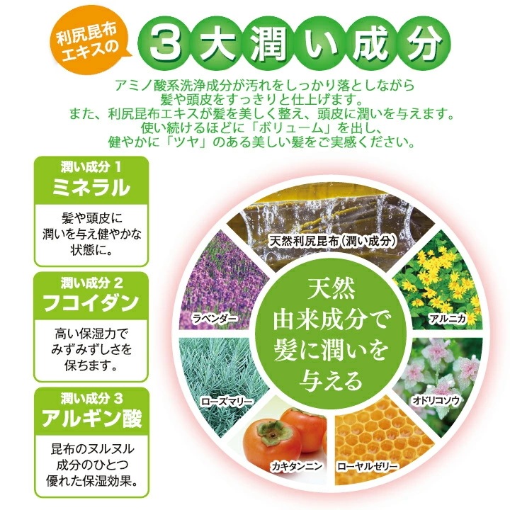 利尻シャンプー(お徳用) 600ml 天然利尻昆布エキスたっぷり配合 利尻昆布 ノンシリコン 無添加 天然由来 アミノ酸 敏感肌 ダメージ 補修 ヘアケア 髪 男性用 女性用 簡単 ピュール サステ mdprevattcaulkingandwaterproofing.com