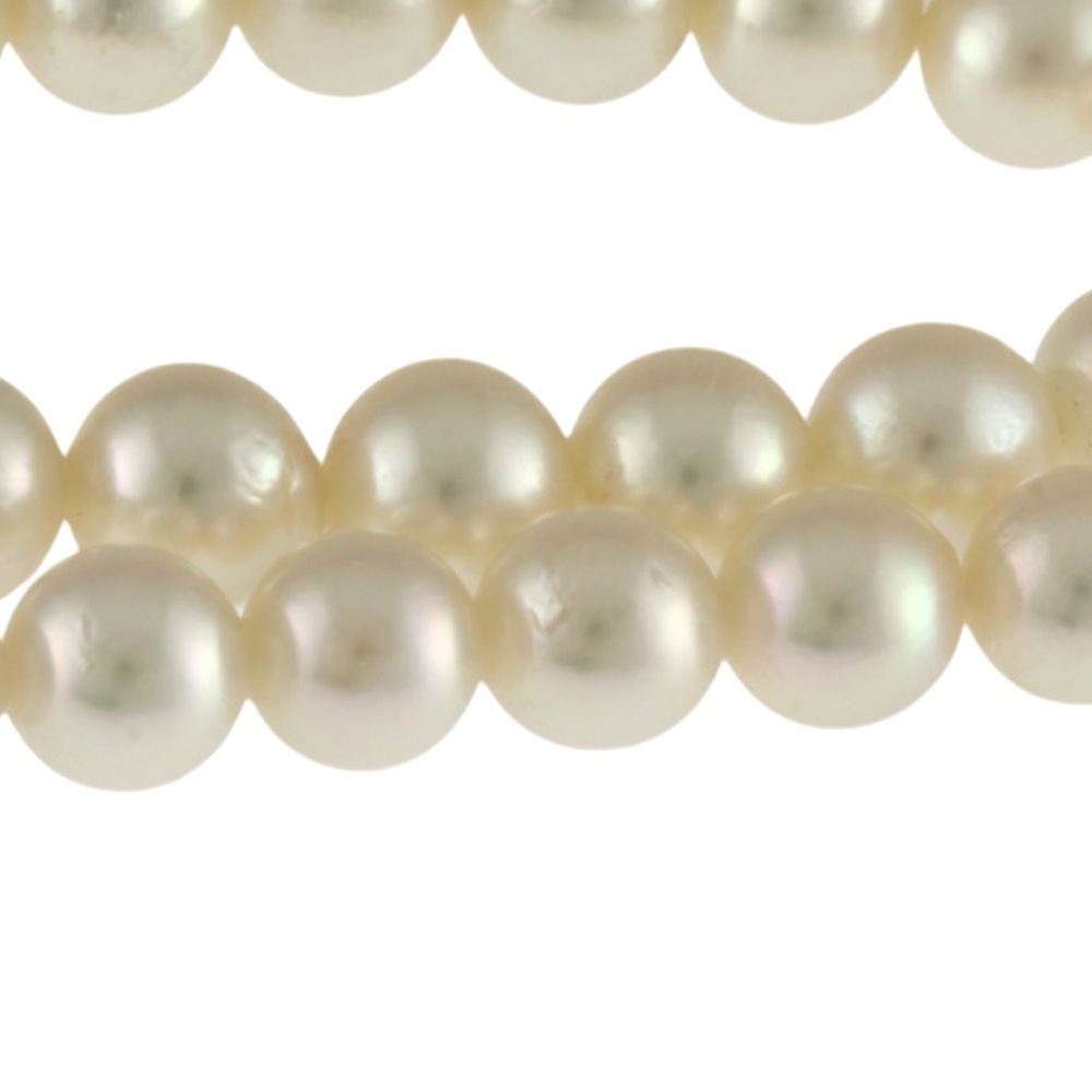 ミキモト 2連パール ネックレス シルバー パール MIKIMOTO 中古 美品 ミキモト 2連パール ネックレス シルバー パール MIKIMOTO 中古 美品