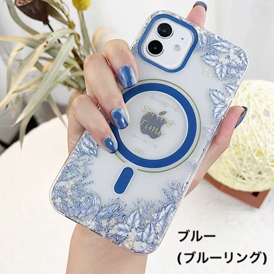【取寄：納期2週間】iPhoneケース フラワー 透明感 花柄 レディースiPhone13 iPhone12 iPhone11 iPhone13Pro iPhone14 スマホケース ベルトなし