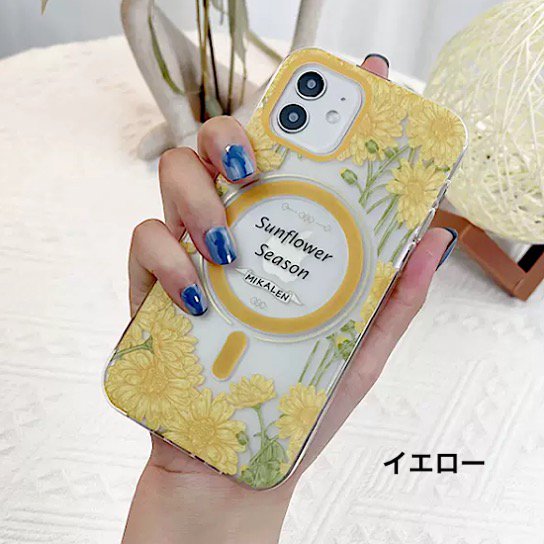 【取寄：納期2週間】iPhoneケース フラワー 透明感 花柄 レディースiPhone13 iPhone12 iPhone11 iPhone13Pro iPhone14 スマホケース ベルトなし
