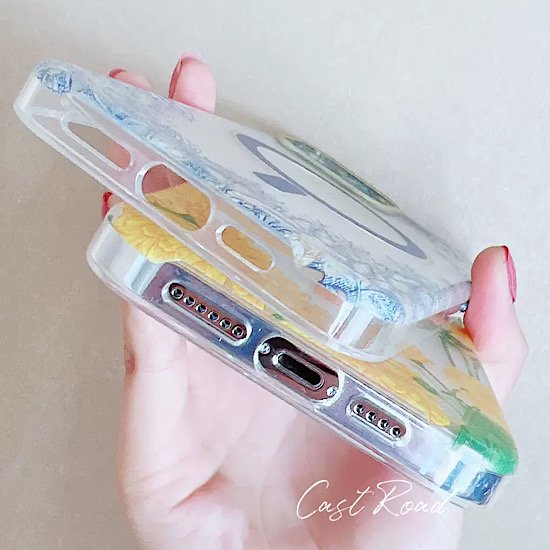 【取寄：納期2週間】iPhoneケース フラワー 透明感 花柄 レディースiPhone13 iPhone12 iPhone11 iPhone13Pro iPhone14 スマホケース ベルトなし