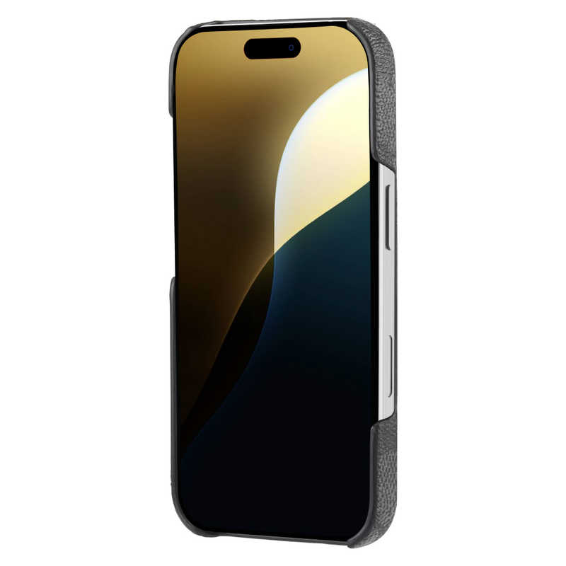 COACH iPhone 16 Coach Slim Wrap Case - Signature Charcoal CH054094 COACH iPhone 16 Coach Slim Wrap Case - Signature Charcoal CH054094