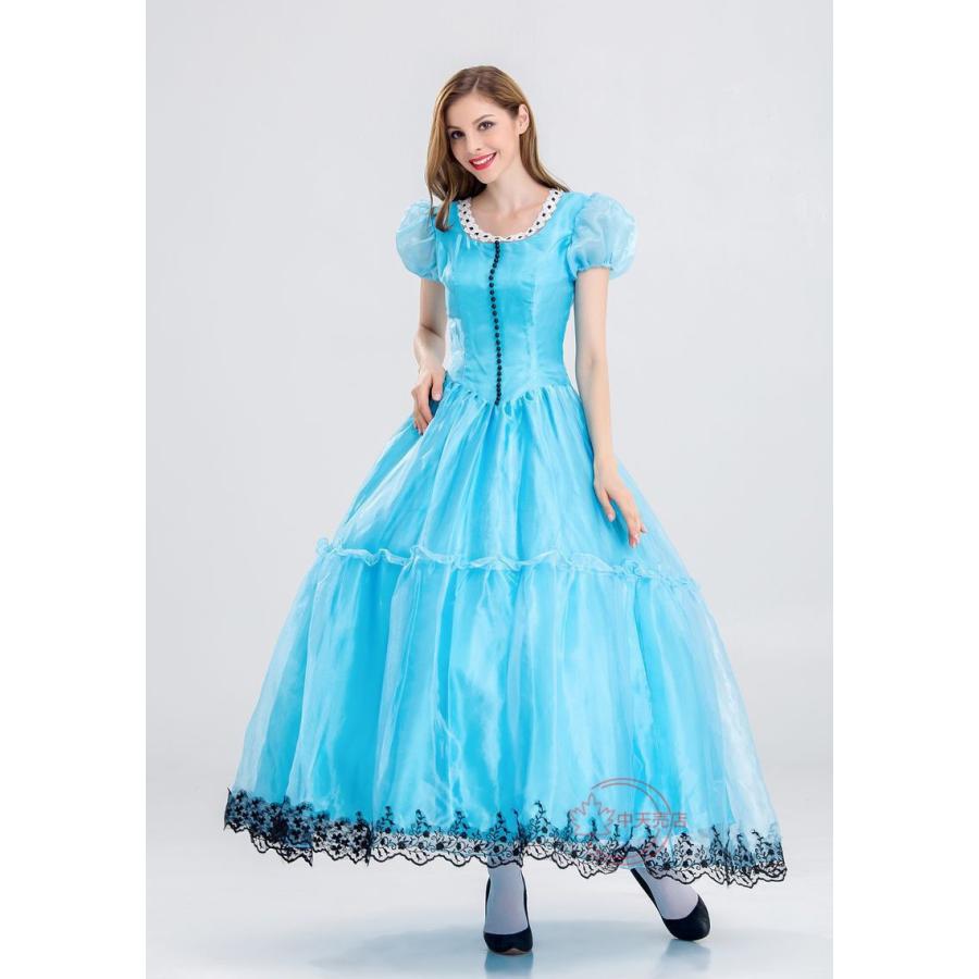 【本日限定】コスチューム 万聖節 ハロウィン プリンセス レディース 大きいサイス 王女様 ワンピース パーティー衣装 キャラクター きれいね