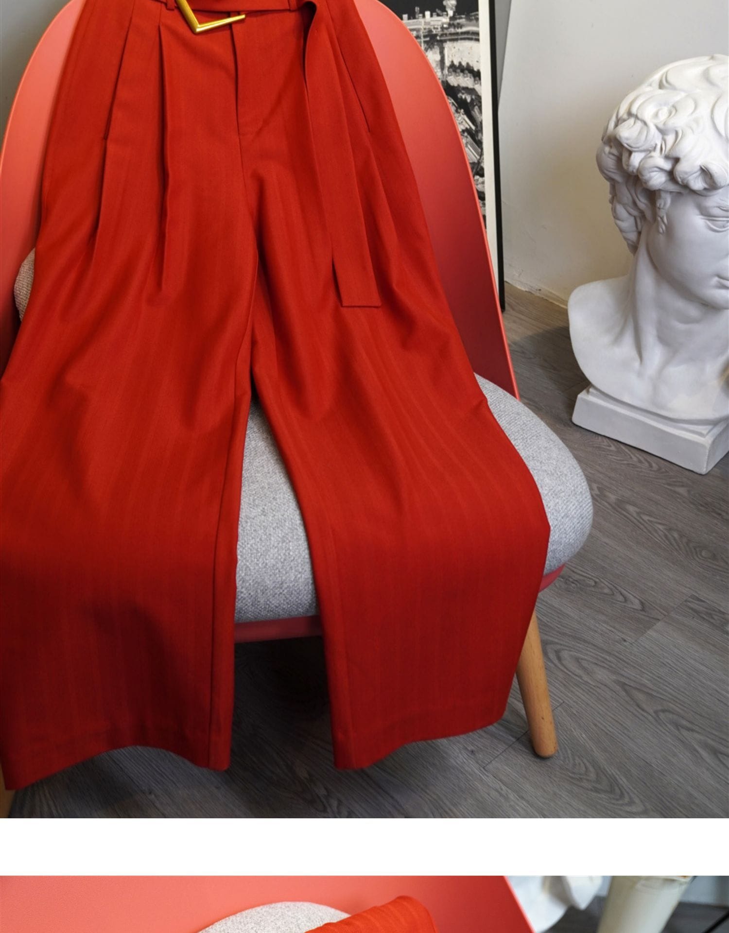 ボトムス ワイドパンツ ストレートパンツ ロング丈 ストレート デザイン タック 美ライン ニュアンス ベルト ウエストマーク かわいい 大人可愛い きれいめ シンプル カジュアル 大人 上品