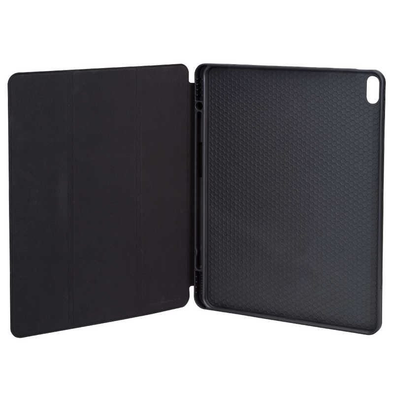 ナカバヤシ　iPadAir(M2)13インチ用 ハニカム衝撃吸収ケース　TBCIPA24304BK