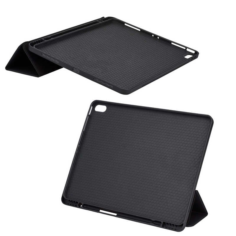 ナカバヤシ　iPadAir(M2)13インチ用 ハニカム衝撃吸収ケース　TBCIPA24304BK
