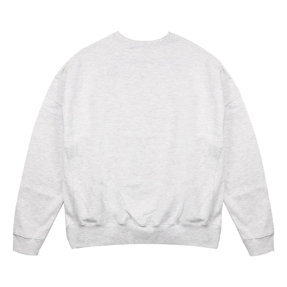 SWEATSHIRT FLOWERMARDI HEATHER LIGHTGREY 長袖 レディース 韓国 ファッション アパレル SWEATSHIRT FLOWERMARDI HEATHER LIGHTGREY 長袖 レディース 韓国 ファッション アパレル