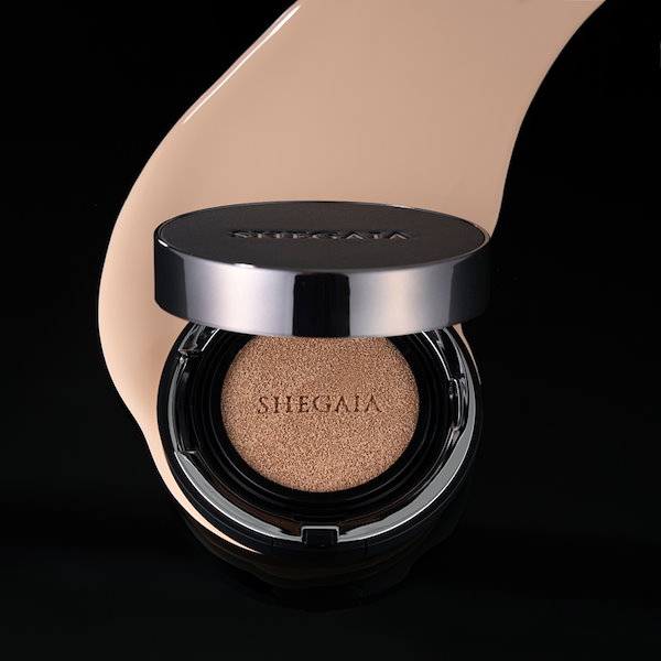 SHEGAIA クッションファンデ 15g ＋リフィル付き ＋ 下地付 セット
