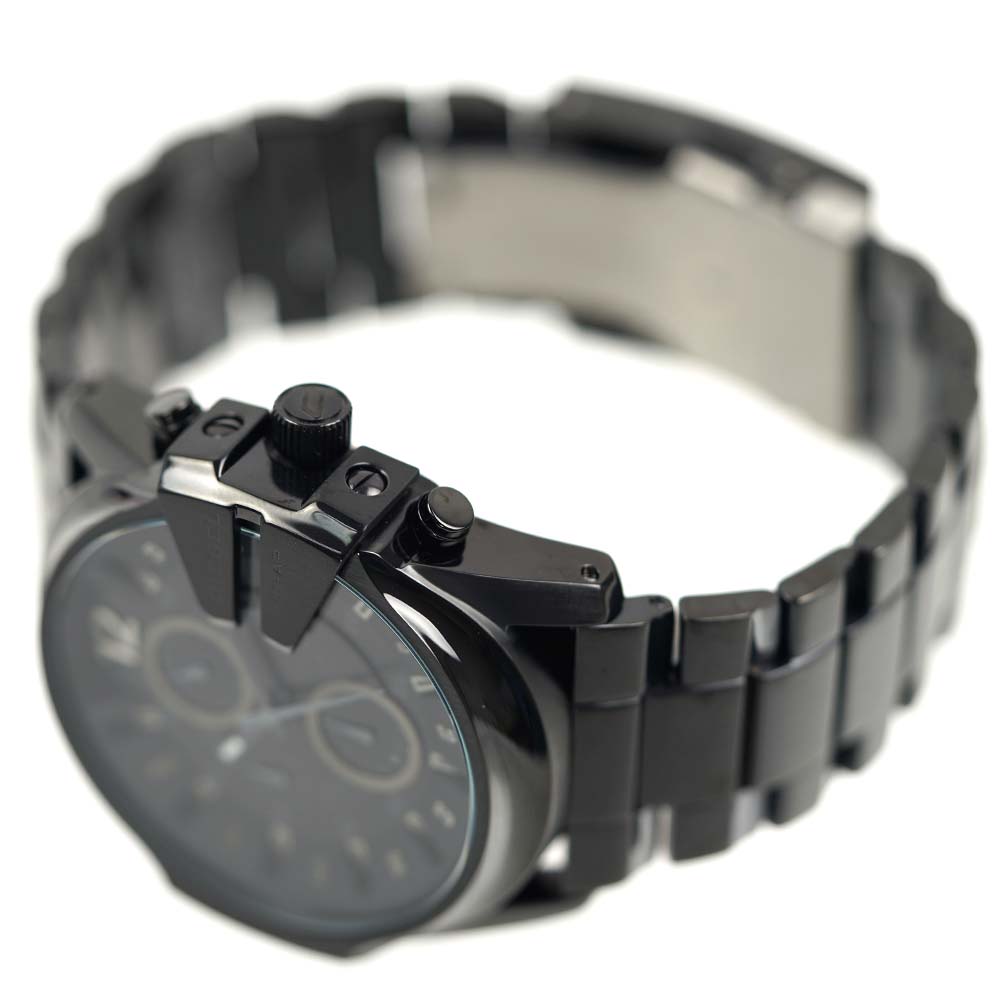 ディーゼル 腕時計 DIESEL メンズ クロノグラフ 日付カレンダー ブラック マスターチーフ 45MM DZ4180