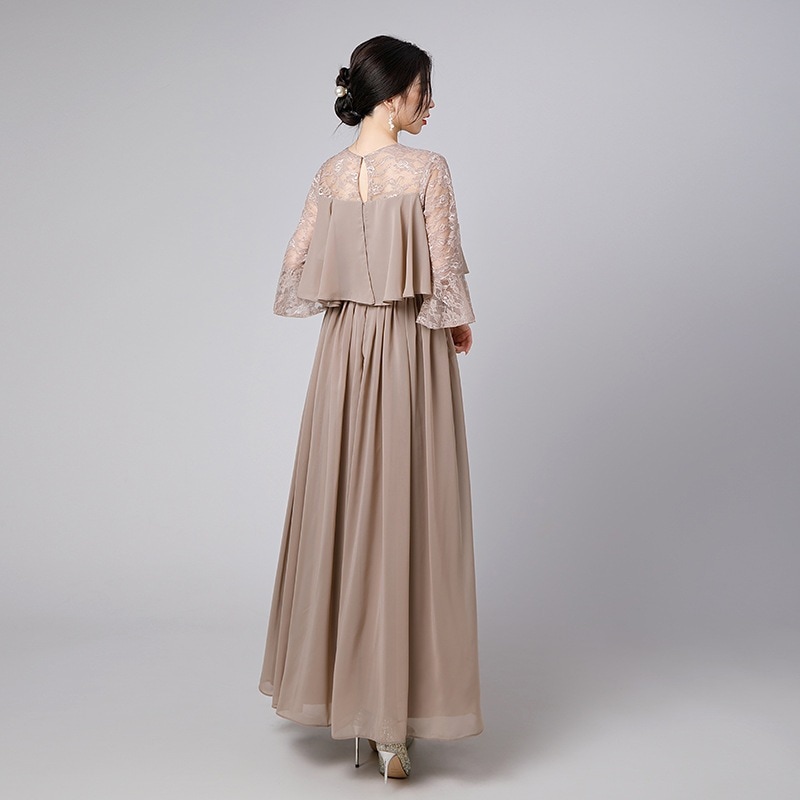 【縁夢】 レース袖 フリル イブニングドレス ロングワンピース イブパーティードレス キャバ 着痩せ 大人 同窓会 披露宴 卒業式 結婚式 演奏会 ウェディング 二次会 発表会 メガ割 【縁夢】 レース袖 フリル イブニングドレス ロングワンピース イブパーティードレス キャバ 着痩せ 大人 同窓会 披露宴 卒業式 結婚式 演奏会 ウェディング 二次会 発表会 メガ割