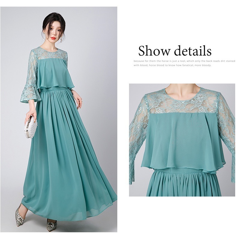 【縁夢】 レース袖 フリル イブニングドレス ロングワンピース イブパーティードレス キャバ 着痩せ 大人 同窓会 披露宴 卒業式 結婚式 演奏会 ウェディング 二次会 発表会 メガ割 【縁夢】 レース袖 フリル イブニングドレス ロングワンピース イブパーティードレス キャバ 着痩せ 大人 同窓会 披露宴 卒業式 結婚式 演奏会 ウェディング 二次会 発表会 メガ割