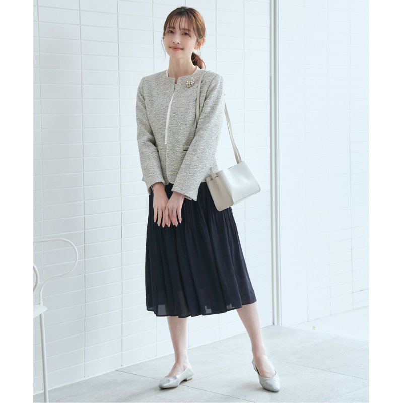 シフォンプリーツスカート