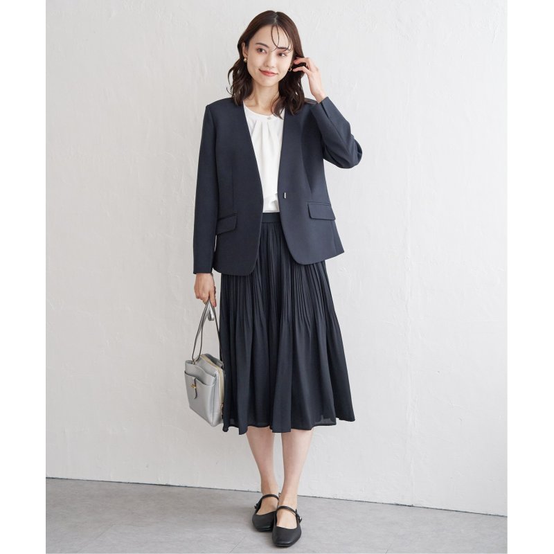 シフォンプリーツスカート