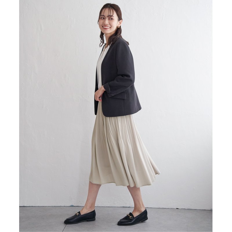 シフォンプリーツスカート