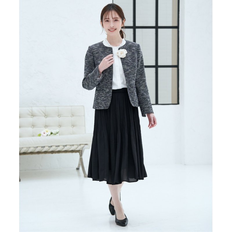 シフォンプリーツスカート
