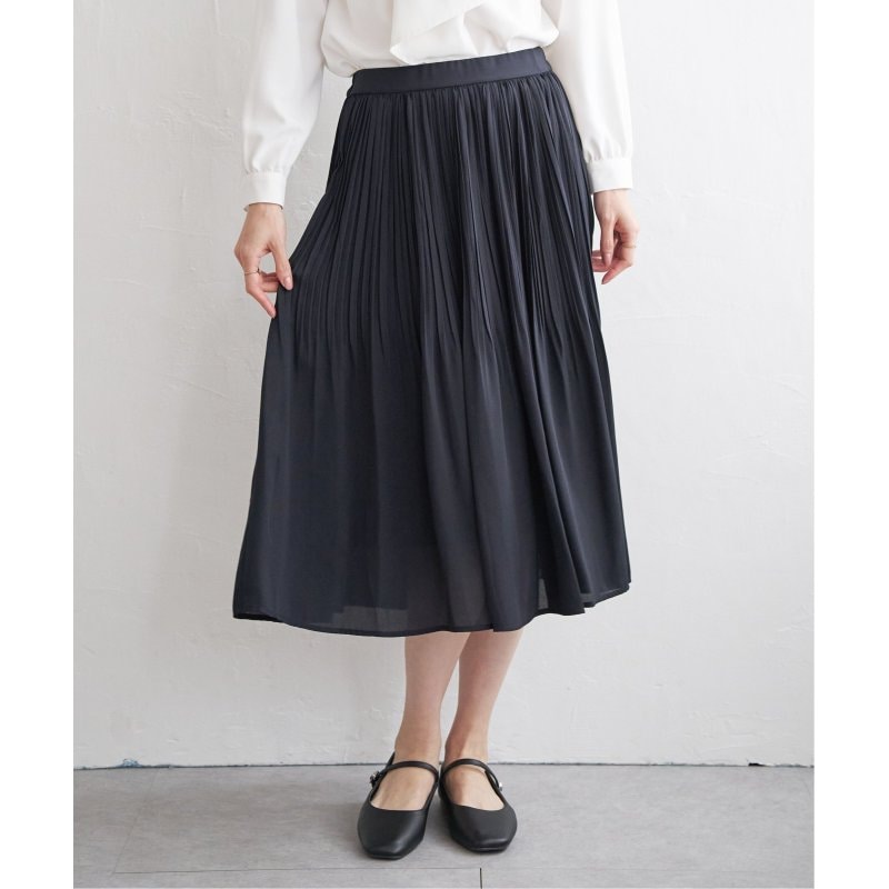 シフォンプリーツスカート