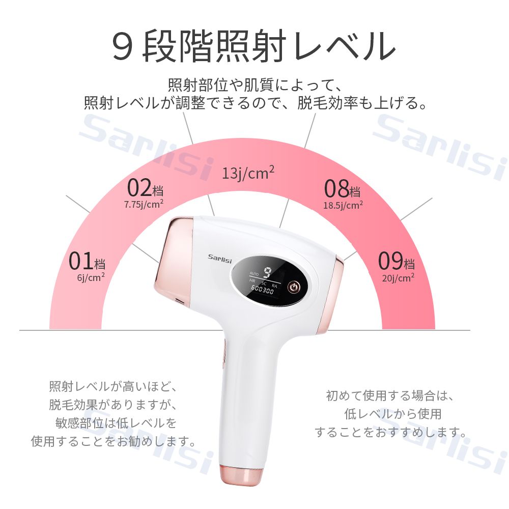 Qoo10] SARLISI サーリシ脱毛器 ! 光美容器 Sarli