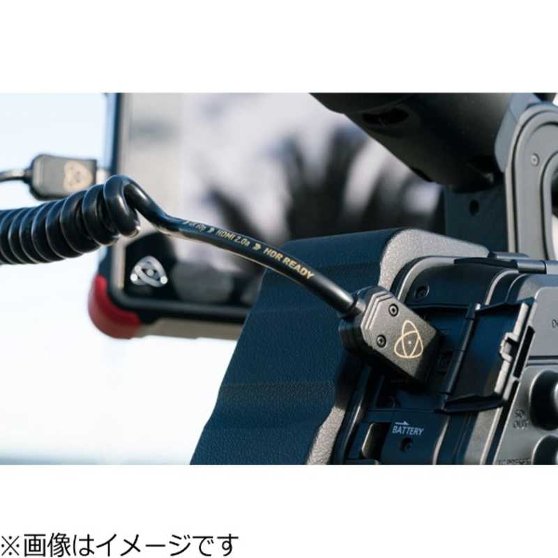 アトモス　ATOMFLEX PRO HDMI COILED CABLE (Full to Full 40cm) 　ATOM4K60C6