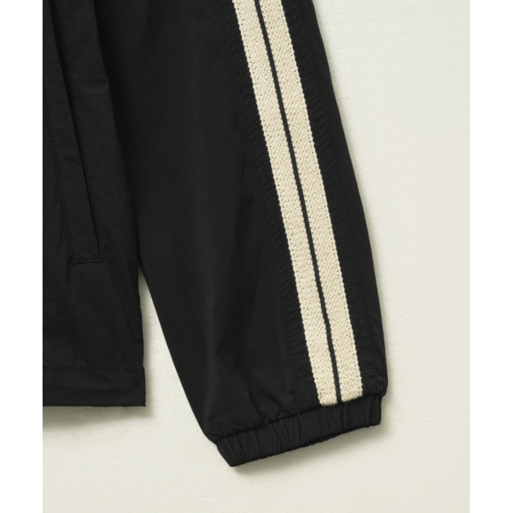 SATUR パッカブル ウィンドブレーカー ブラック ロトン