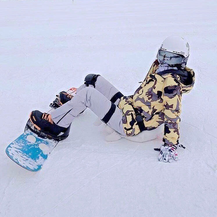 新型スキーヤーパンツ男女シングルボード屋外防風防水で冬の厚手保温綿ズボン男性の取り外しができます