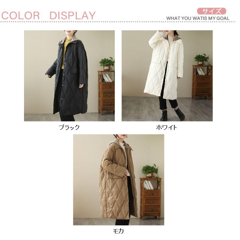 人気商品超目玉 中綿コート 中綿ジャケット レディース フード付き　ロング丈　 ダウンコート アウター 秋冬 ブルゾン カジュアル