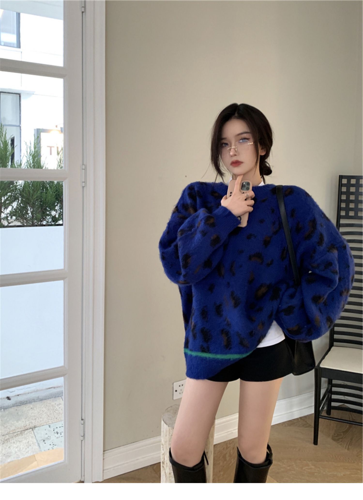 レディース トップス ニット セーター 長袖 ラウンドネック シンプル カジュアル かっこいい レトロ エキゾチック こなれ感 ラフ ボーイッシュ クール ベーシック アクティブ ワイルド 無地 レディース トップス ニット セーター 長袖 ラウンドネック シンプル カジュアル かっこいい レトロ エキゾチック こなれ感 ラフ ボーイッシュ クール ベーシック アクティブ ワイルド 無地