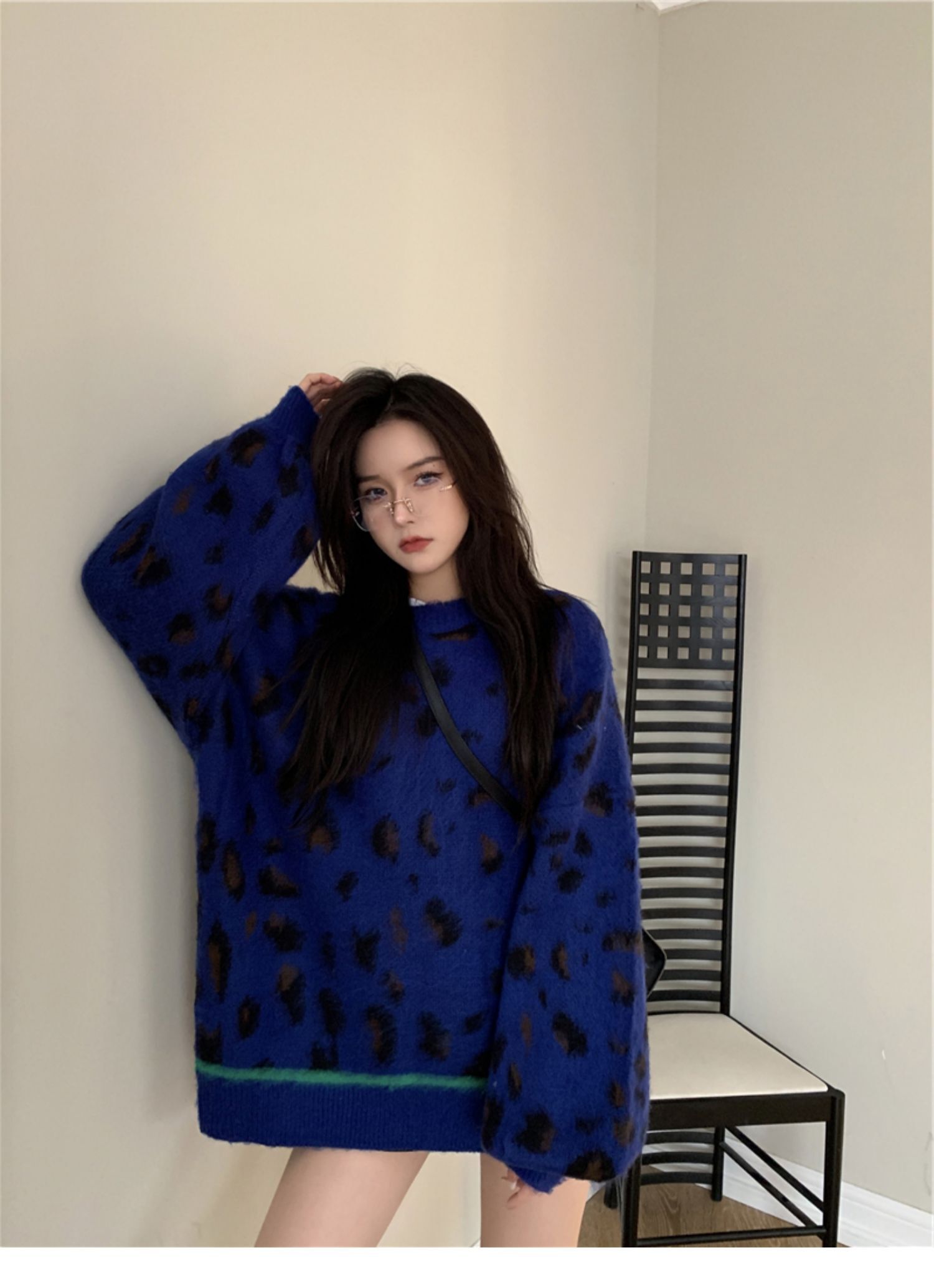 レディース トップス ニット セーター 長袖 ラウンドネック シンプル カジュアル かっこいい レトロ エキゾチック こなれ感 ラフ ボーイッシュ クール ベーシック アクティブ ワイルド 無地 レディース トップス ニット セーター 長袖 ラウンドネック シンプル カジュアル かっこいい レトロ エキゾチック こなれ感 ラフ ボーイッシュ クール ベーシック アクティブ ワイルド 無地