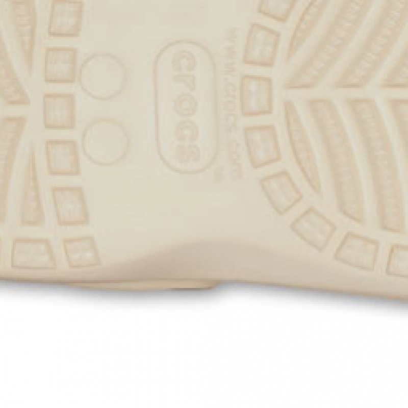 Crocs レディース BAYA プラットフォーム裏地付きクロッグホワイト Crocs レディース BAYA プラットフォーム裏地付きクロッグホワイト