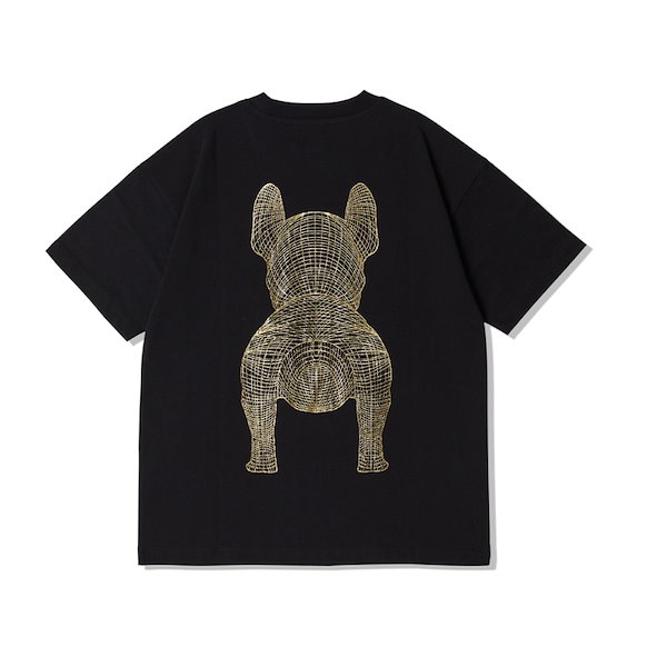 【韓国 Life Work 】ゴールドシルバードッグ半袖Tシャツ Qoo10] LIFEWORK ゴールドシルバードッグ 半袖 Tシャツ
