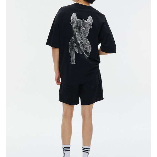 【韓国 Life Work 】ゴールドシルバードッグ半袖Tシャツ Qoo10] LIFEWORK ゴールドシルバードッグ 半袖 Tシャツ
