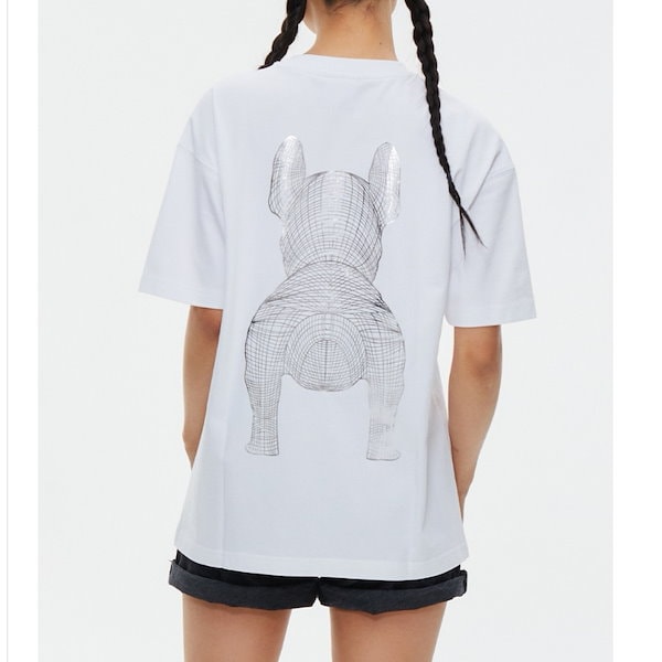Qoo10] LIFEWORK ゴールドシルバードッグ 半袖 Tシャツ