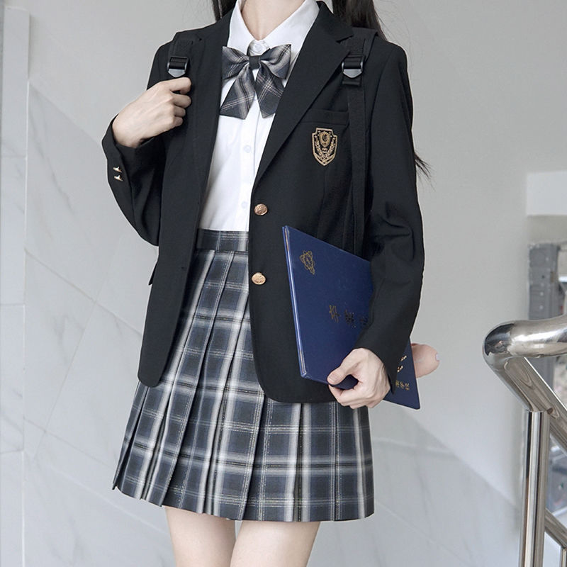 スーツ 大学JK/DK制服 学風 男女兼用 ブレザー ジャケット 春 秋冬 純正 黒 スーツ ゆったり トレンド スーツ 大学JK/DK制服 学風 男女兼用 ブレザー ジャケット 春 秋冬 純正 黒 スーツ ゆったり トレンド