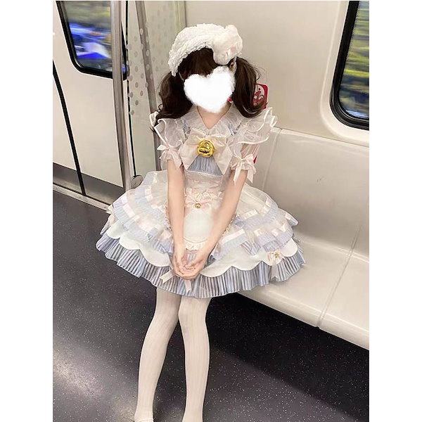 Qoo10] 魔法少女ビッグベルメイドロリータドレスj