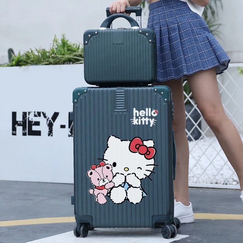 送料無料新型スーツケースケース20型落書きキティかわいいパスケース高容貌値子母箱厚防爆スーツケース 送料無料新型スーツケースケース20型落書きキティかわいいパスケース高容貌値子母箱厚防爆スーツケース