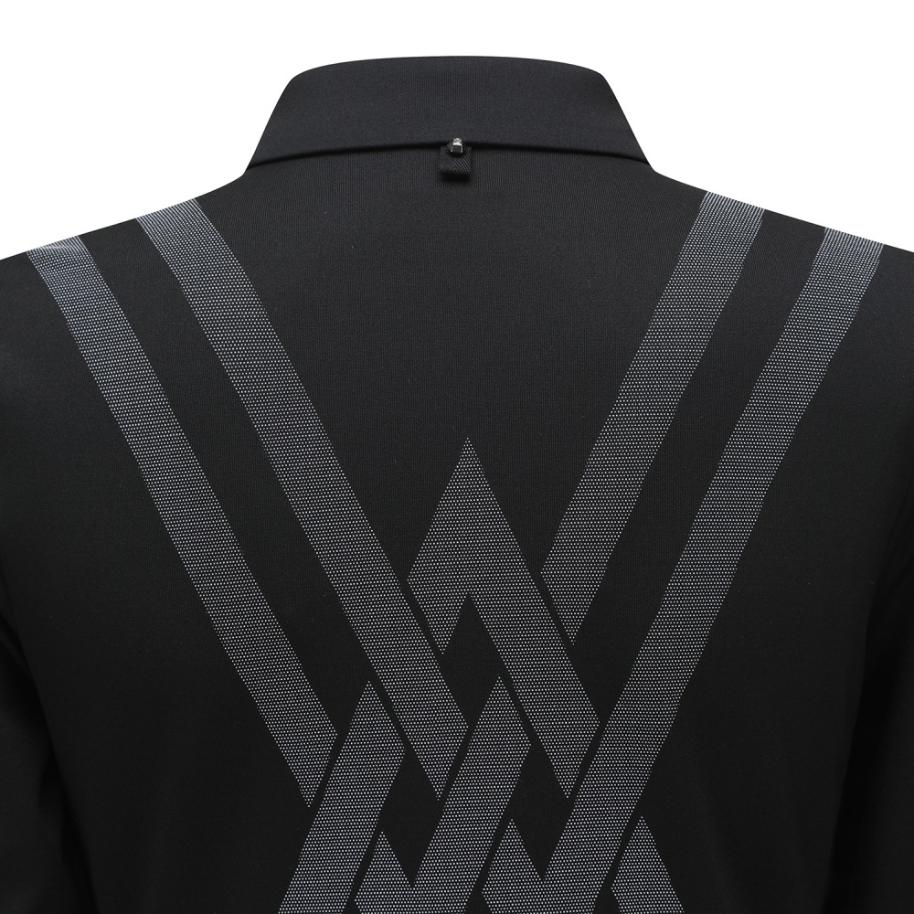 完売品 ⭐️新品タグ付き ❤️Mサイズ ANEW レディースポロシャツ　ブラック ANEW ゴルフレディースシグネ ポロシャツ [マルチ] 【公式通販】