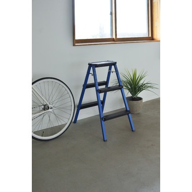 ステップスツール3段 脚立 踏み台 スツール 椅子 折りたたみ 花台 洗車 ブルー レッド イエロー PC-703 ステップスツール3段 脚立 踏み台 スツール 椅子 折りたたみ 花台 洗車 ブルー レッド イエロー PC-703