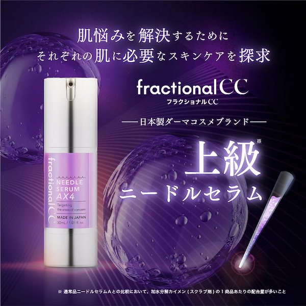 プラチナム美容液 4種セット Qoo10] フラクショナルCC 【レチノール×PDRN×エクソソーム】ニ
