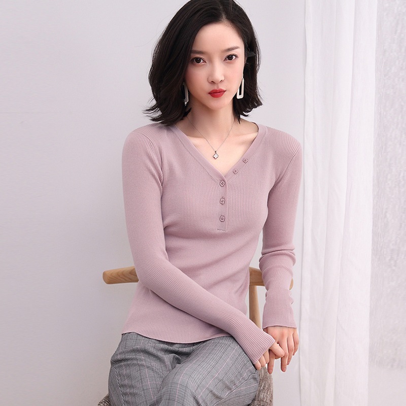 セーター vネック ニット レディース 長袖 秋 冬 大きいサイズ ショート丈 可愛い チュニック 無地 カジュアル トップス 洗える おしゃれ シンプル 着やせ 上品
